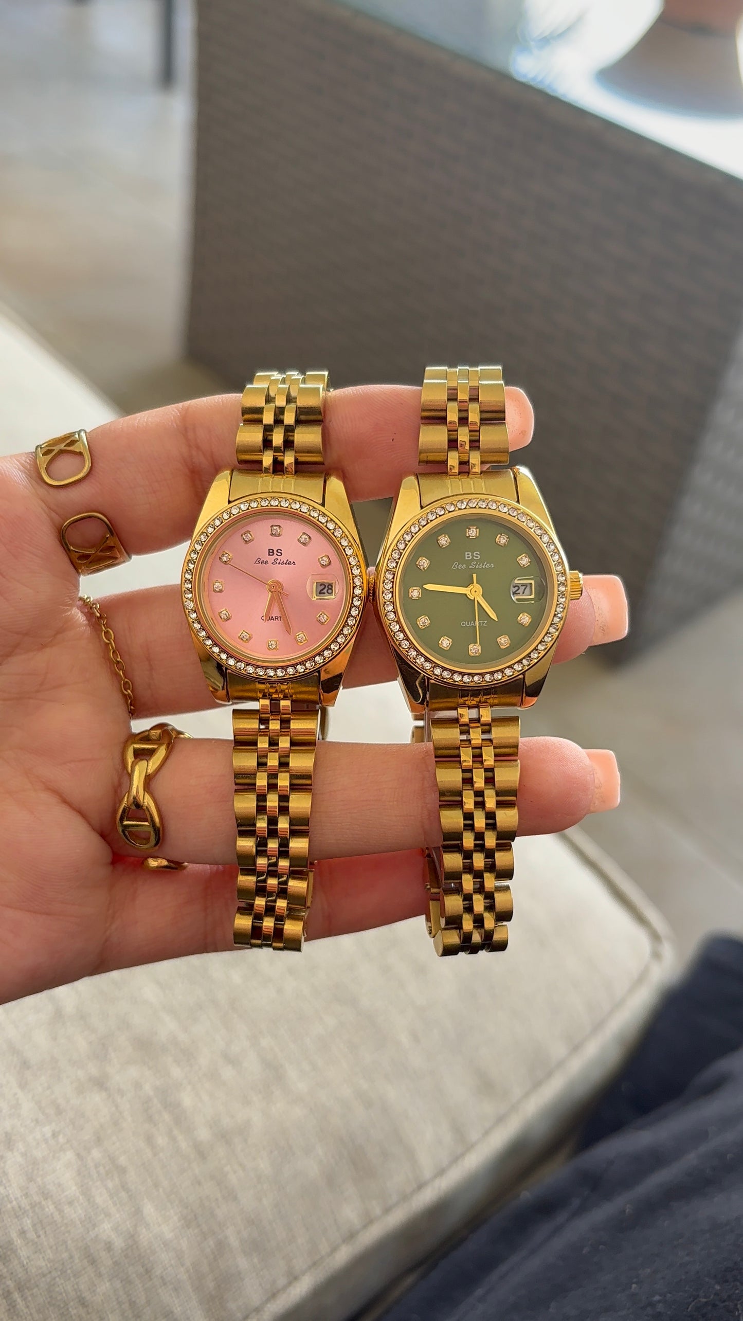 Montre en acier inoxydable