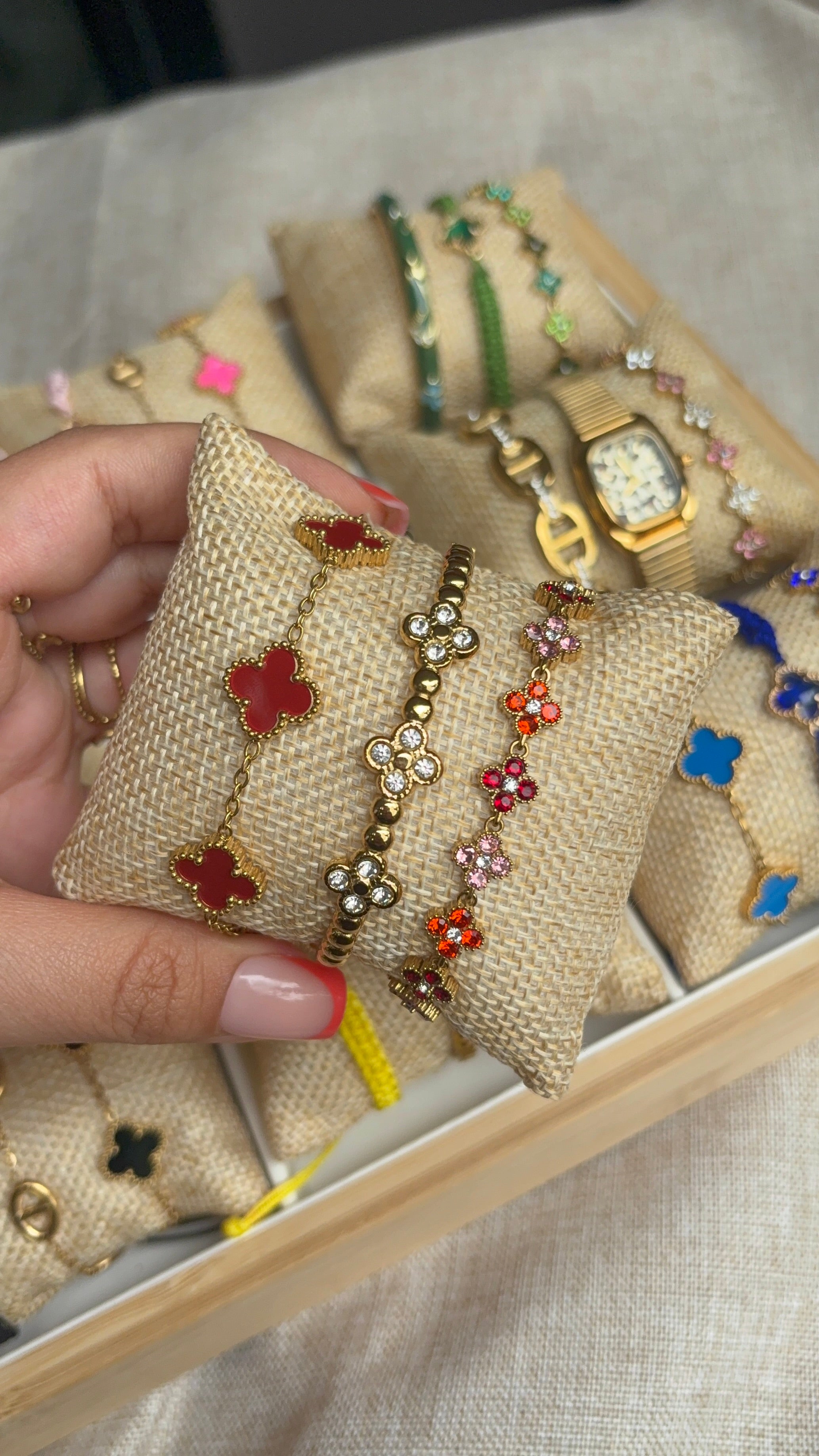 Compo de 3 bracelets en acier inoxydable