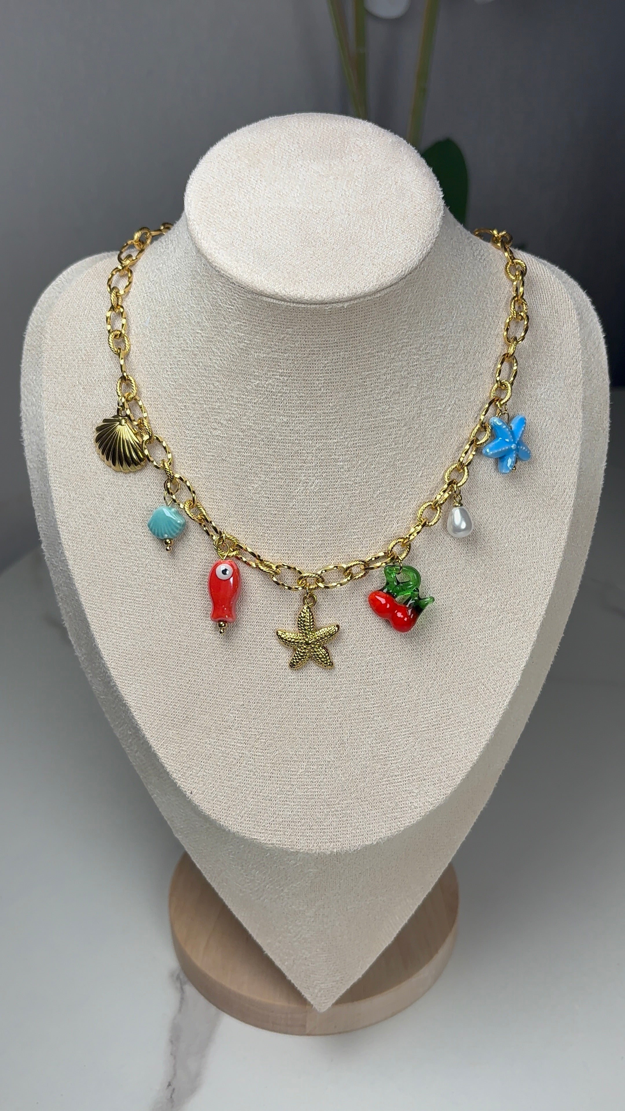 Collier breloque