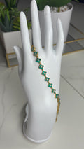 Bracelet Hezra bleu saphir