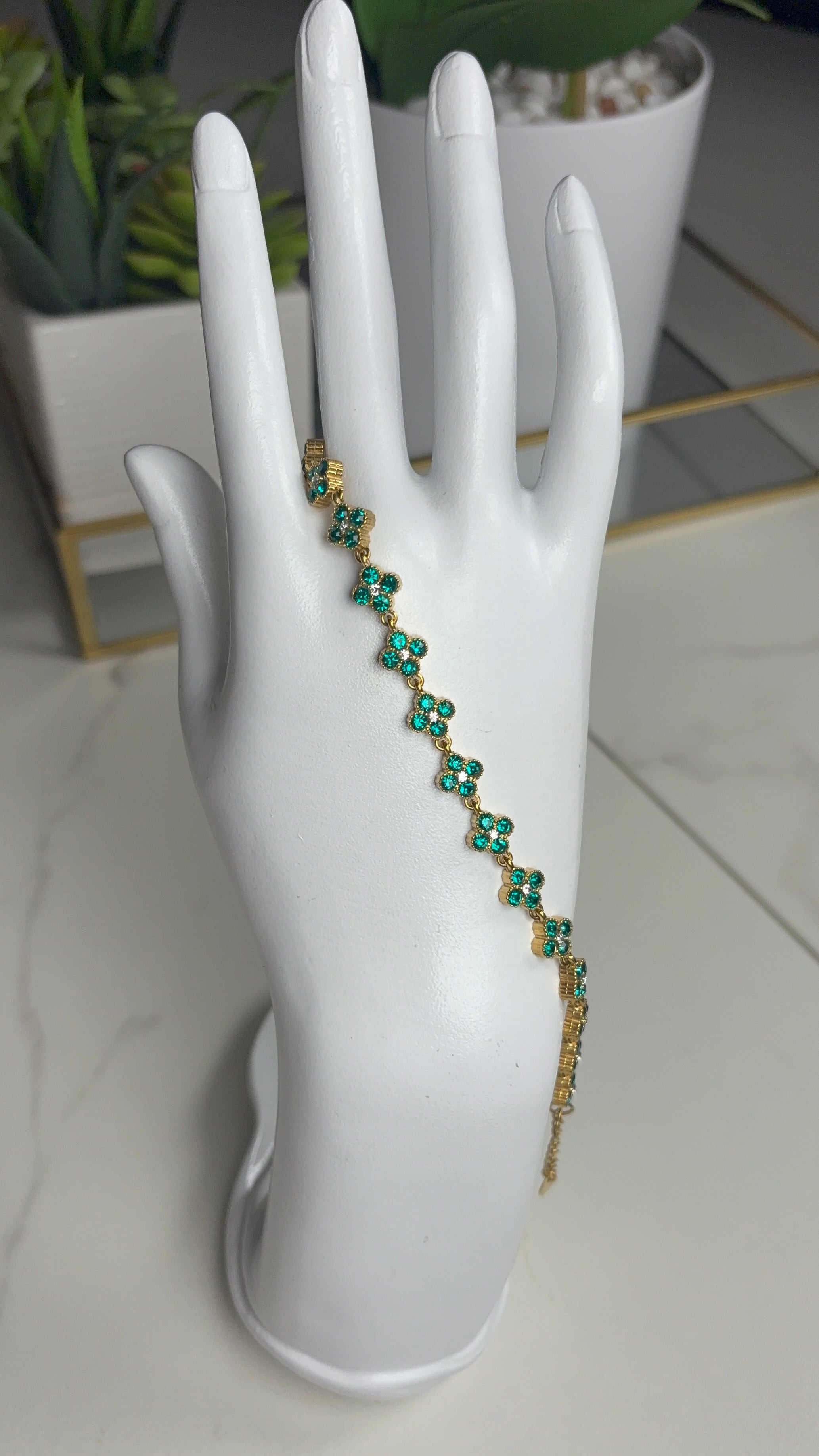 Bracelet Hezra bleu saphir