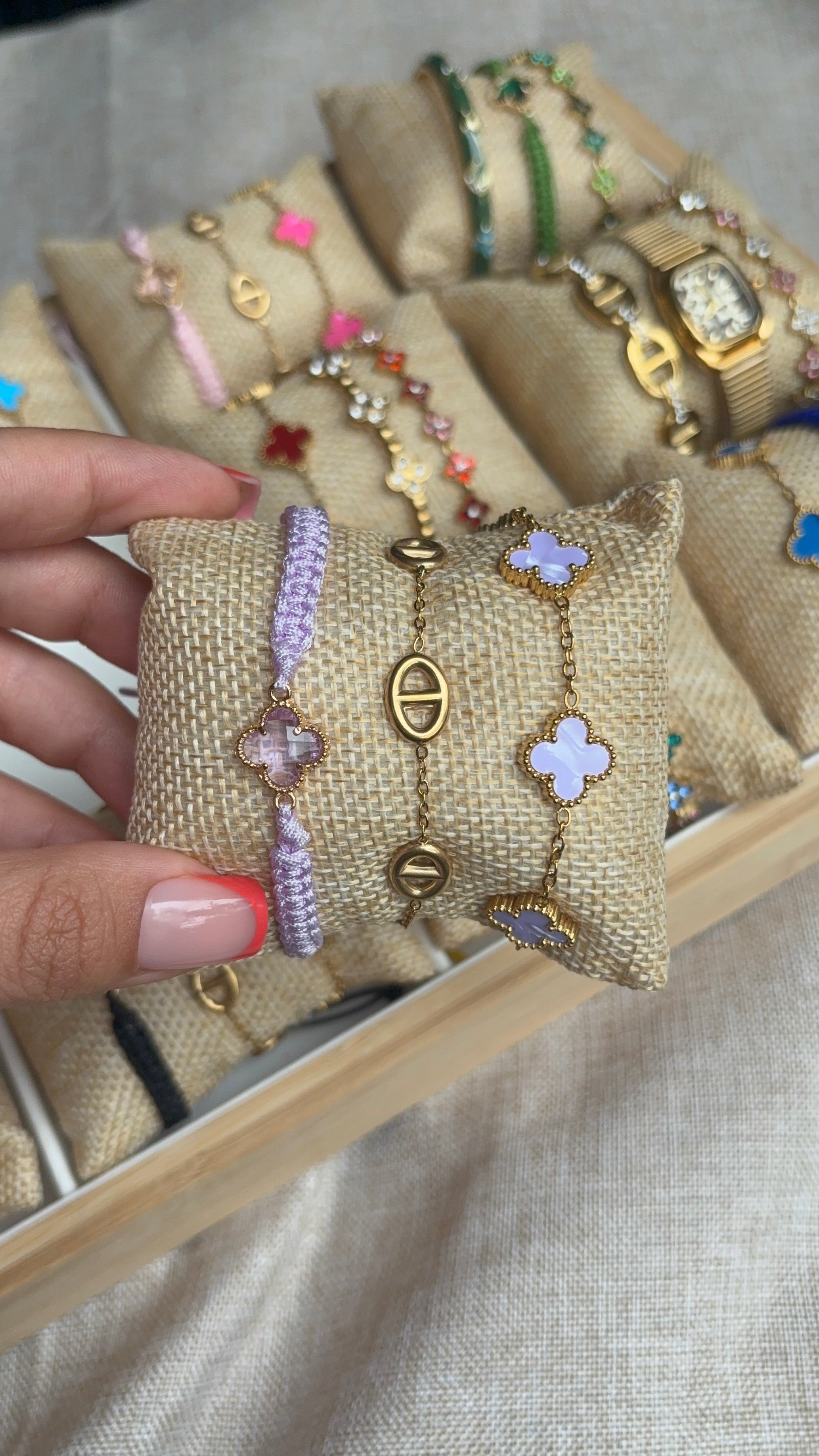 Compo de 3 bracelets en acier inoxydable