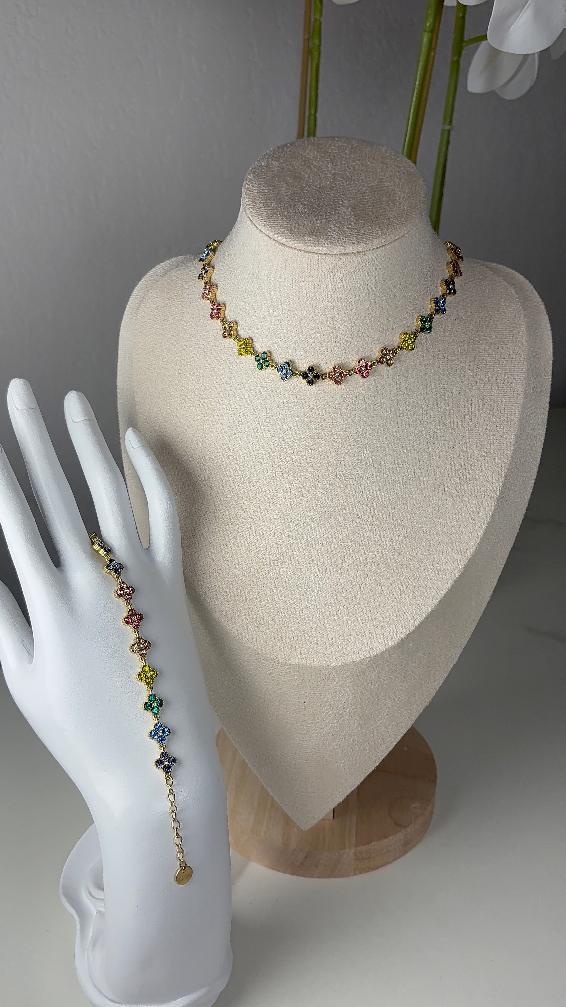Collier Hezra multicolore