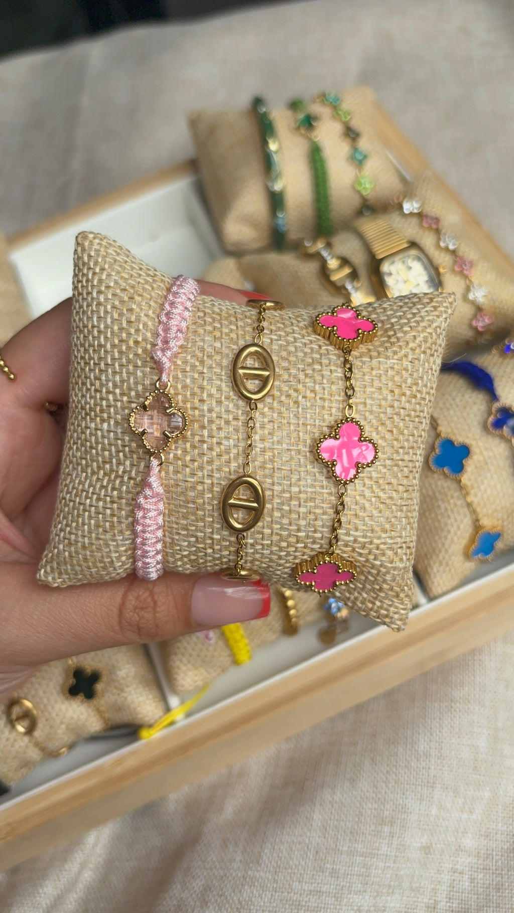 Compo de 3 bracelets en acier inoxydable