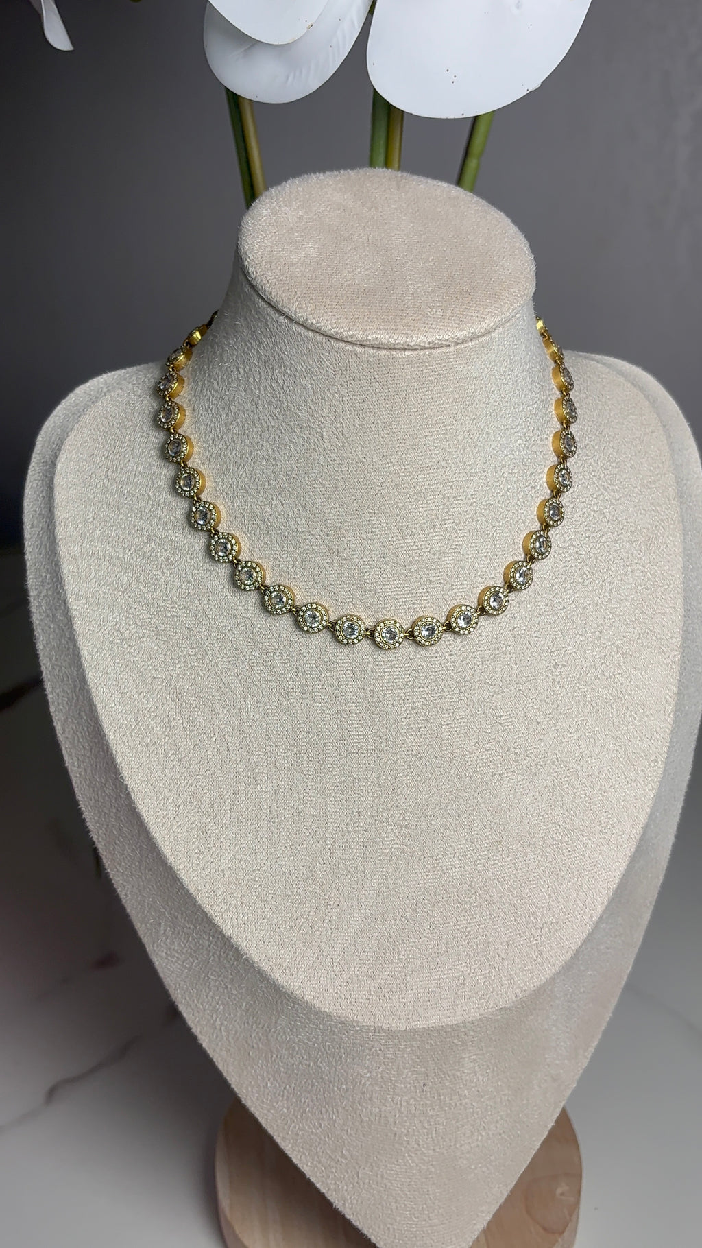 Collier Céline en acier inoxydable