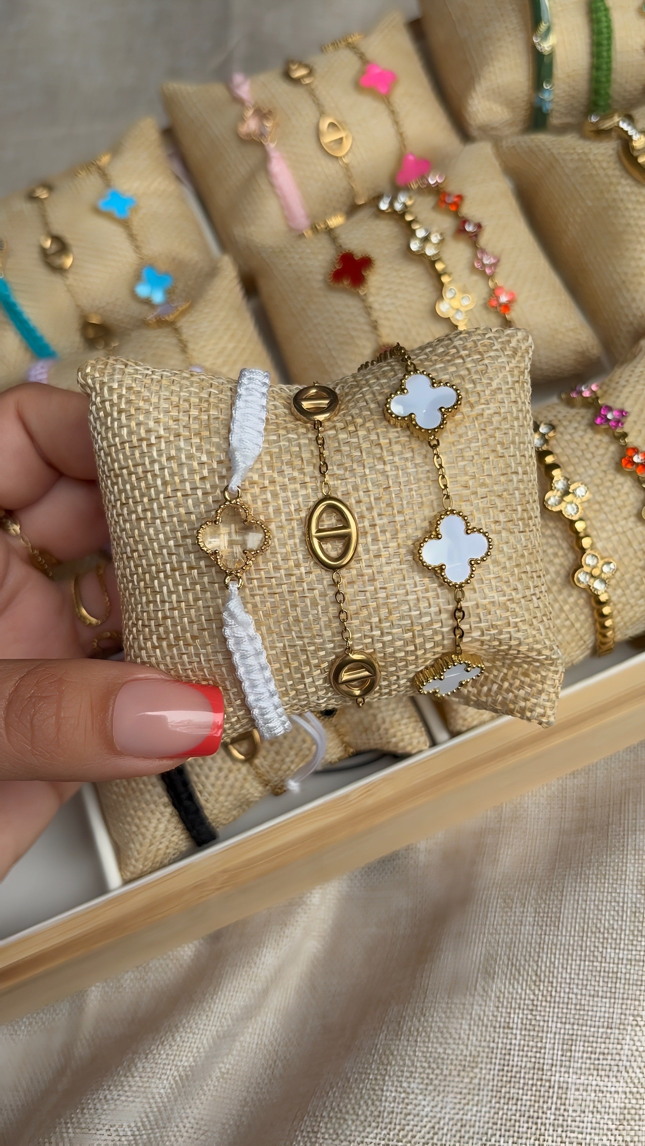 Compo de 3 bracelets en acier inoxydable